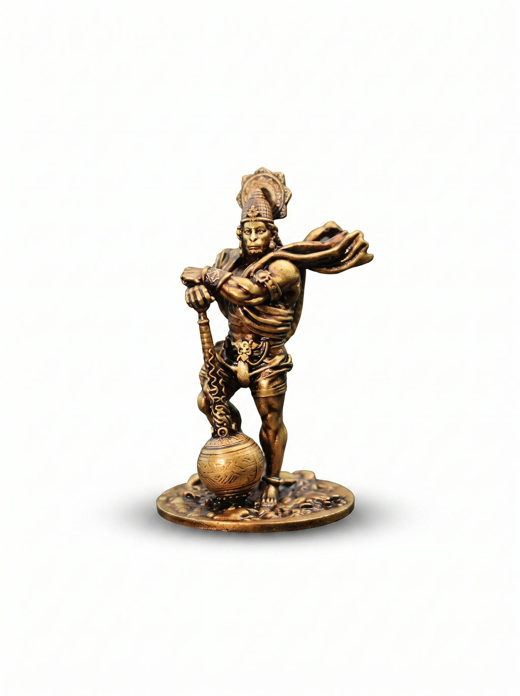 Lord Hanuman Idol | Spiritual Decor Statue for Home & Car Dashboard