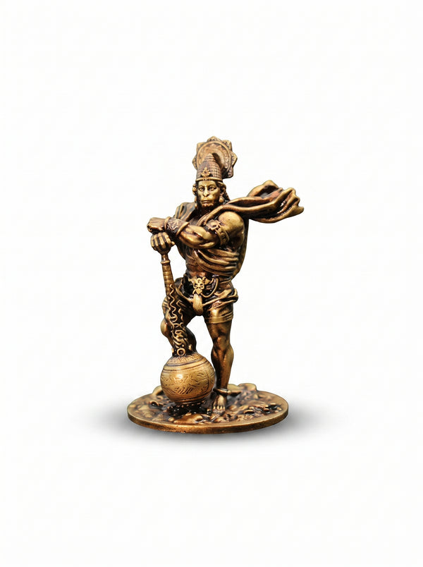 Lord Hanuman Idol | Spiritual Decor Statue for Home & Car Dashboard