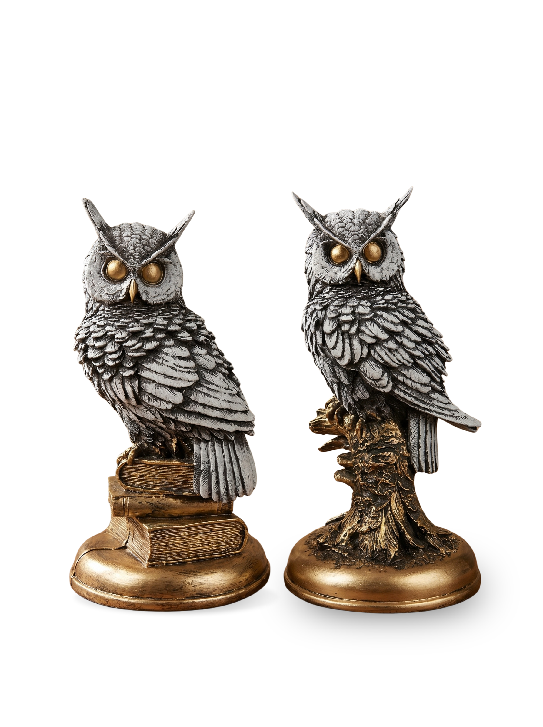 Premium Owl Figurine Set – A Statement of Wisdom & Style